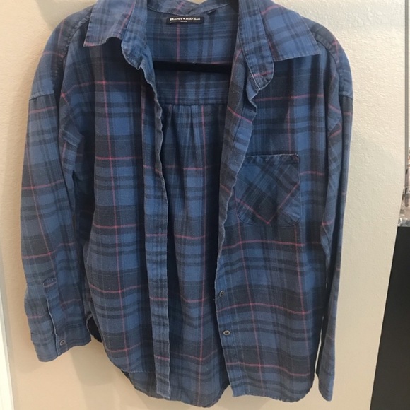 Brandy Melville Tops Vintage Brandy Melville Flannel Shirt Jacket